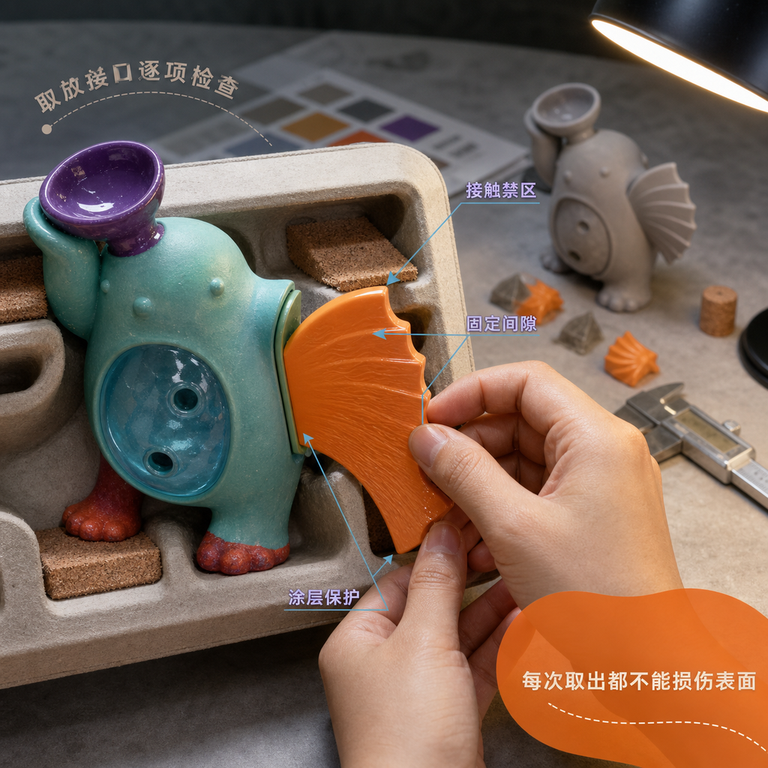 从灰模到包装：一件作品的产品化案例 配图