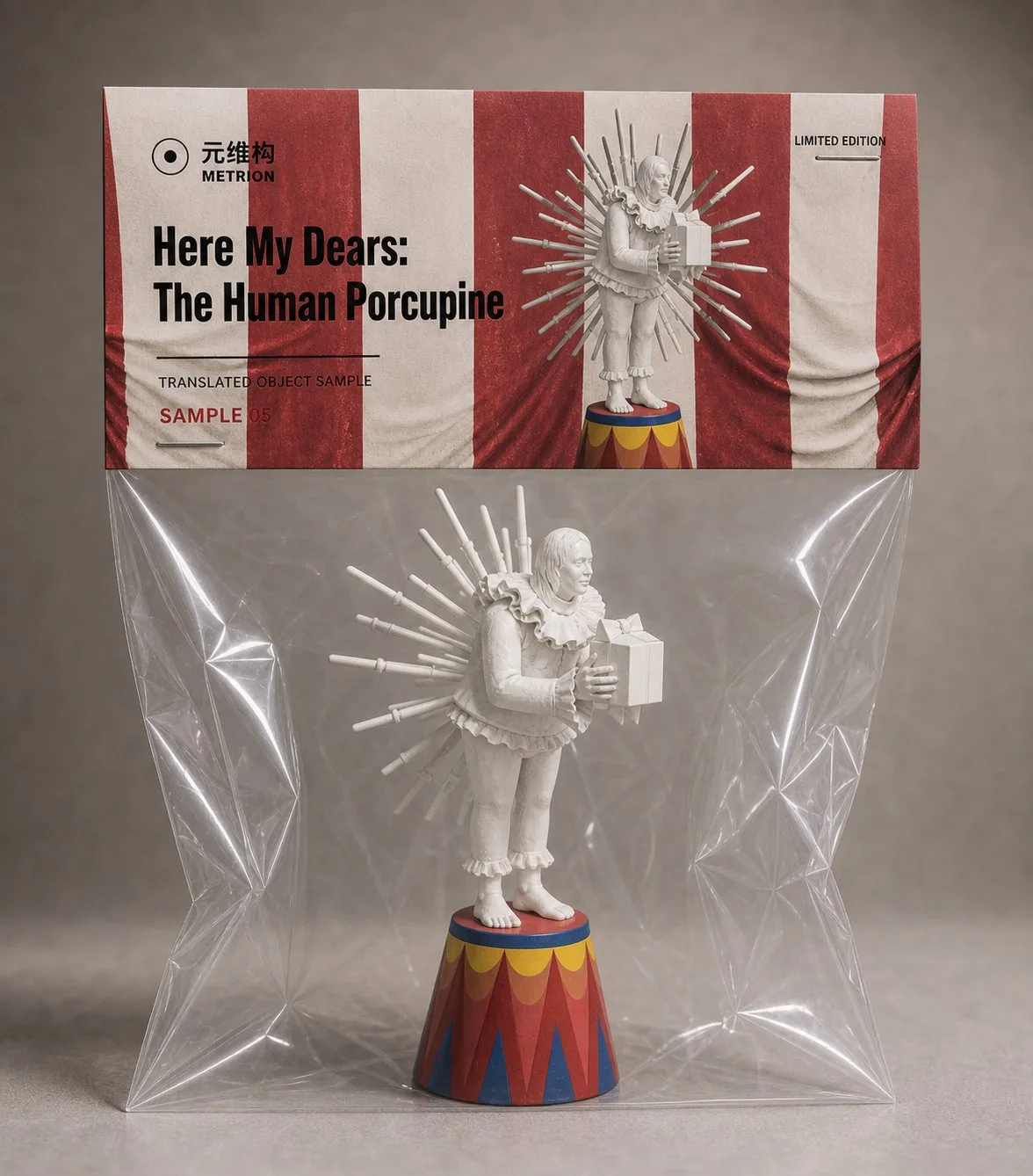 Human Porcupine 挂卡袋装方案
