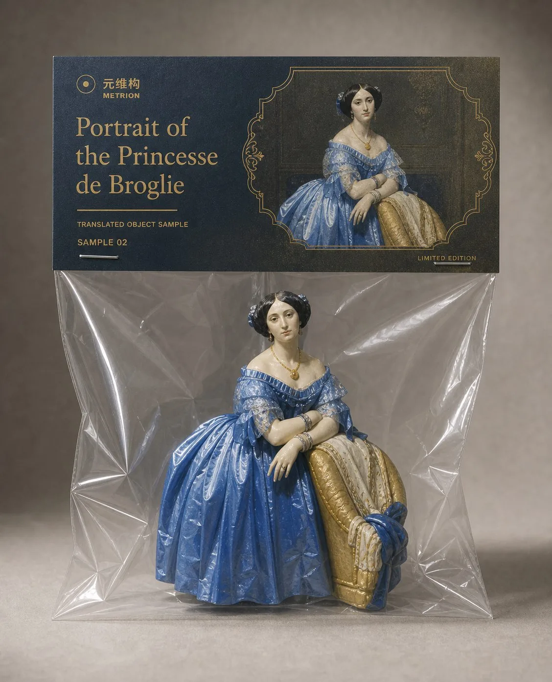 Portrait of Princesse de Broglie 挂卡袋装方案