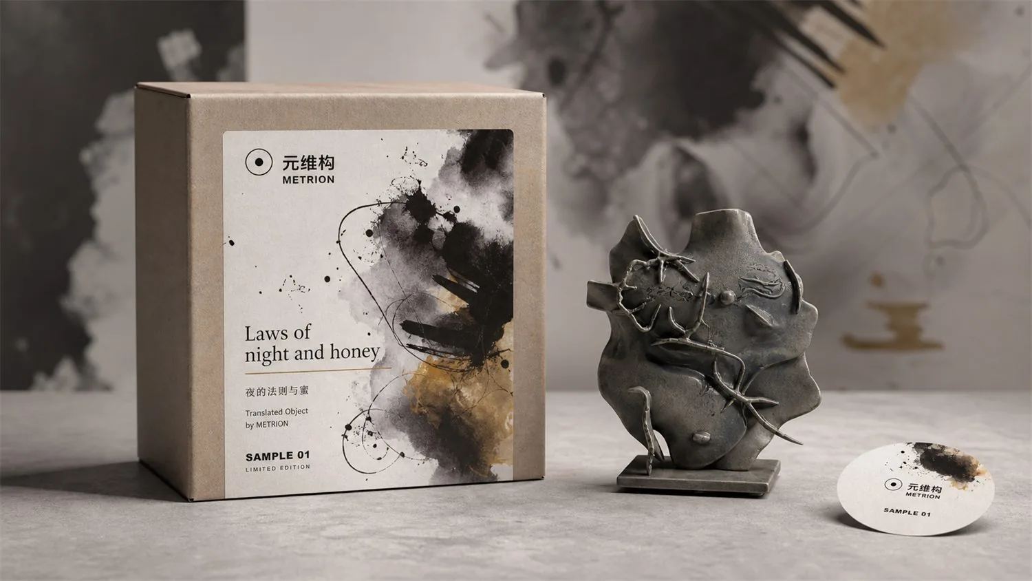 Laws of night and honey 纸盒贴纸方案