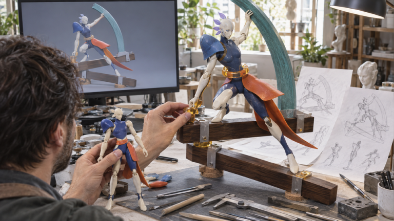 AI 写的 Blender 脚本，跑通还不算模型做好