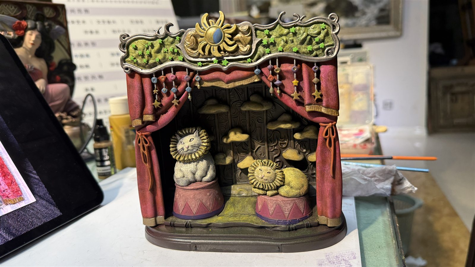 Stage play 完成模型正面实拍