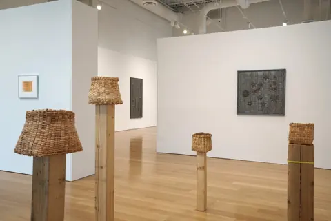 Charlotte Street Gallery“Digital Prairie”展览中的数字影像装置
