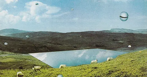 Superstudio 1971 年《十二座理想城市》中的观念建筑图像