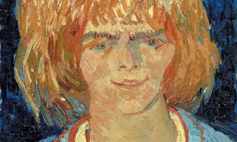 梵高 1888 年作品《Girl with Tousled Hair》，该作曾由收藏家 Kurt Oppenheim 持有