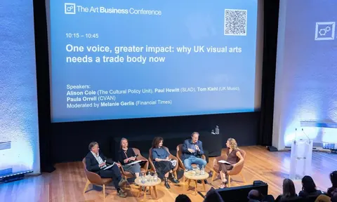 2026 年 9 月 8 日 Art Business Conference 上讨论英国视觉艺术行业组织与统计代码的嘉宾