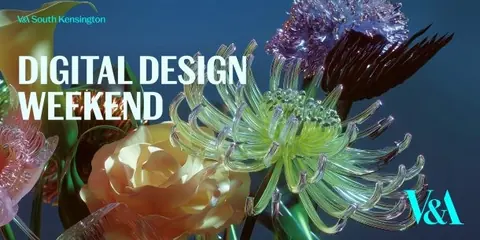 V&A 2026数字设计周末活动主视觉