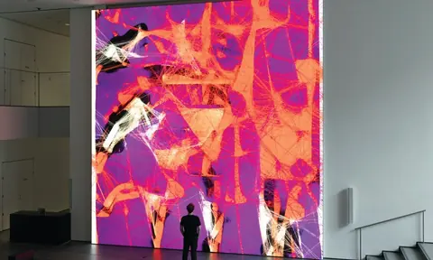 纽约现代艺术博物馆 2022 年 Refik Anadol《Unsupervised》展览现场