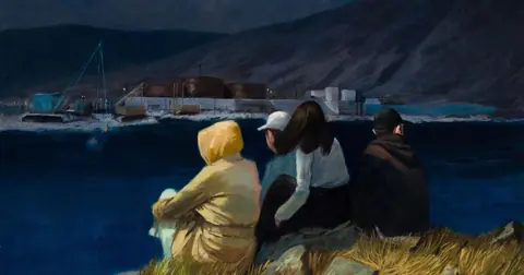 伊朗艺术家 Ayda Roozbayani 的作品《The Suburb 9》