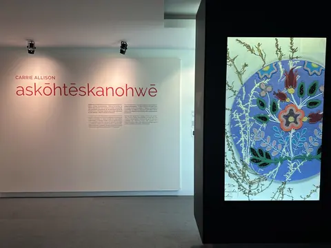 Carrie Allison 在 McCord Stewart Museum 展览中的珠饰与馆藏陈列