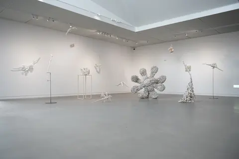 ART TAIPEI 2026 发布活动中的展会介绍画面