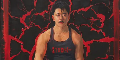 Oscar yi Hou《Nightcrawling》展览相关绘画