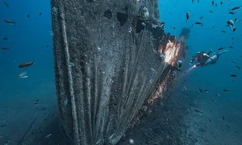 加里波利海域水下沉船遗迹