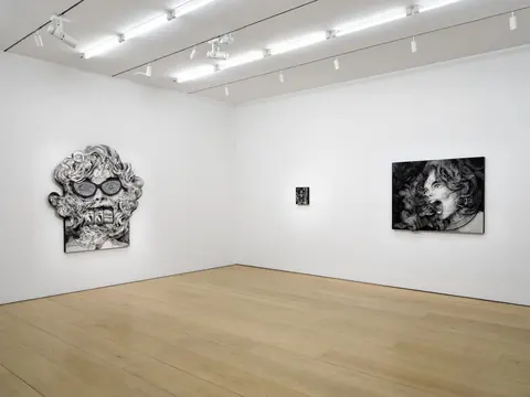 Anna Park“House Rules”在 Lehmann Maupin 纽约空间的展览现场