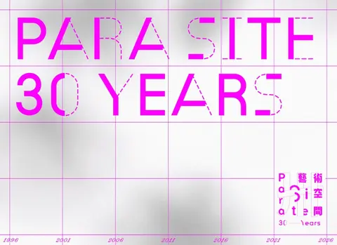 Para Site 三十周年项目的官方视觉图