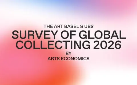 Art Basel 与 UBS《2026 全球收藏调查》的网页主视觉