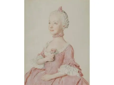 Jean-Étienne Liotard 1762 年创作、研究中被重新辨识人物身份的粉笔肖像
