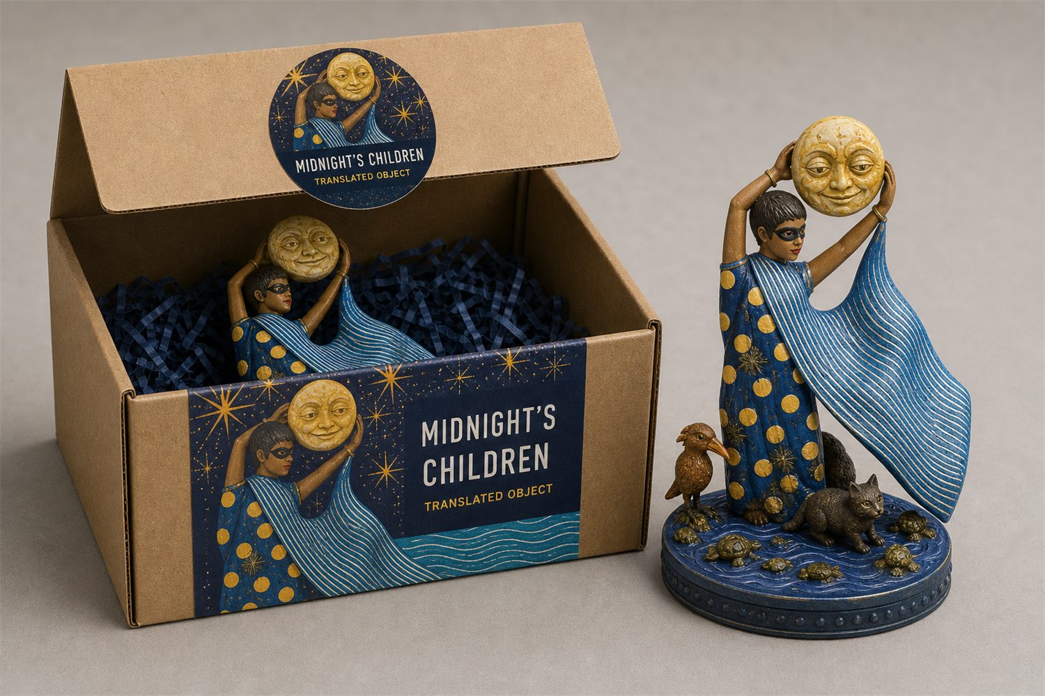 Midnights Children 纸盒贴纸方案